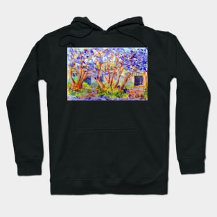 Purple Hues Nowra - Water Colour Hoodie